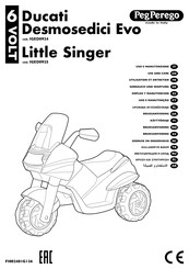 Peg-Perego Little Singer Empleo Y Manutencion
