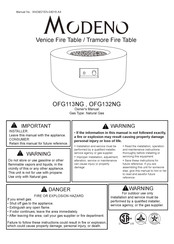 MODENO OFG132NG Manual Del Propietário