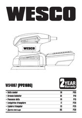 Wesco PPS160G Manual Original