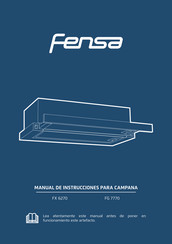 FENSA FG 7770 Manual De Instrucciones