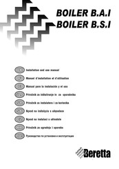 Beretta B.S.I Manual De Instalacion Y Uso