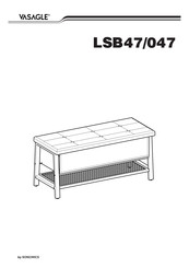 Songmics Vasagle LSB47 Manual Del Usuario