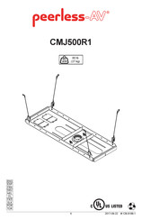 peerless-AV EXT CMJ500R1 Instrucciones De Montaje E Instalación