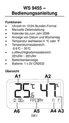 Technoline WS 9455 Manual De Instrucciones