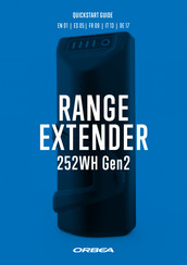 Orbea RANGE EXTENDER 252WH Gen2 Guía Rápida