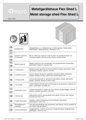 tepro Flex Shed L Manual Del Usuario