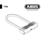 Abus 770A Instrucciones