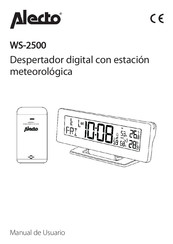 Alecto WS-2500 Manual De Usuario