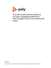 HP Poly Voyager Free 20 Guia Del Usuario