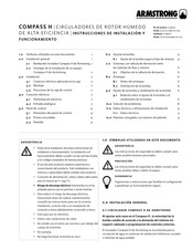 Armstrong COMPASS H Instrucciones De Instalación Y Funcionamiento