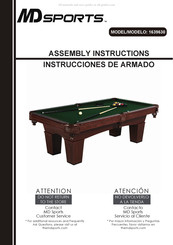 MD SPORTS 1639630 Instrucciones De Armado