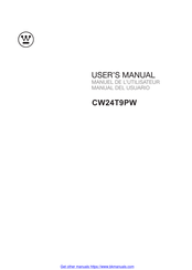 Westinghouse CW24T9PW Manual Del Usuario