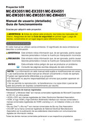 Maxell MC-EX3551 Manual De Usuario (Detallado