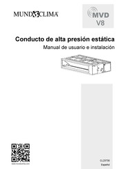 mundoclima MVD V8 Manual De Usuario E Instalacion