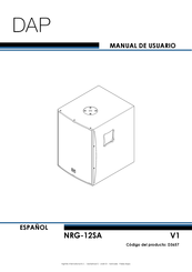 DAP NRG-12SA Manual De Usuario