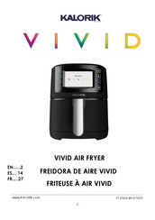 Kalorik VIVID FT 52626 BK Manual Del Usuario