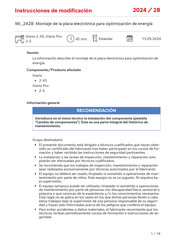 Rational iVario Pro 2-S Instrucciones De Modificación