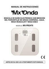 Mx Onda MX-PB2470 Manual De Instrucciones