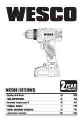 Wesco CDT218W3 Manual Original