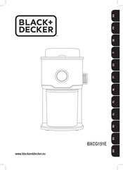 Black and Decker BXCG151E Traducción De Instrucciones Originales