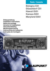 Blaupunkt Bologna C51 Instrucciones De Instalación