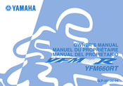 Yamaha YFM660R 2004 Manual Del Propietário