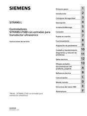 Siemens SITRANS LT500 7ML60 Serie Instrucciones De Servicio