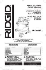 RIDGID SP7053 Manual Del Usuario