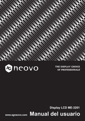 AG Neovo ME-3201 Manual Del Usuario