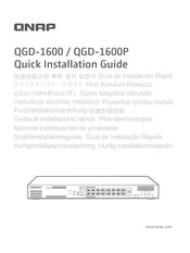 QNAP QGD-1600 Guía De Instalación Rápida