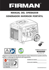 Firman W05583 Manual Del Operador