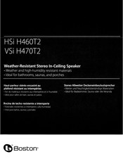 Boston HSi H460T2 Instrucciones De Montaje