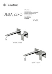 newform DELTA ZERO 72229E Manual De Instrucciones