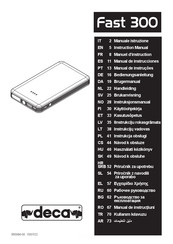 Deca Fast 300 Manual De Instrucciones