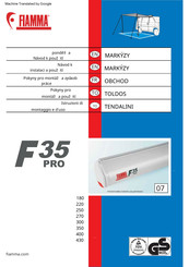 Fiamma F 35 PRO Instrucciones De Montaje