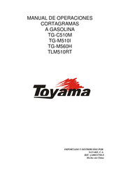 TOYAMA TG-C510M Manual De Operaciones