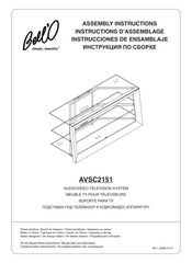 Bell'O AVSC2151 Instrucciones De Ensamblaje