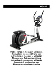 BH FITNESS G2487 Instrucciones De Montaje Y Utilización