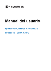 Dynabook PORTEGE R30-E Manual Del Usuario