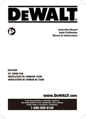 DeWalt DXF3080 Manual De Instrucciones