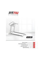 FITFIU FITNESS MC-260 Manual Del Usuario