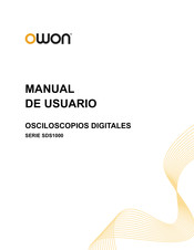 Owon SDS1000 Serie Manual De Usuario