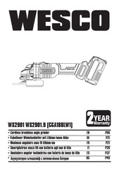 Wesco WS2901 Manual Original