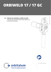 Orbitalum ORBIWELD 17 Traduccion Del Manual De Instrucciones Originales