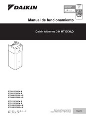 Daikin Altherma 3 H MT ECH2O ETSH12P30E Serie Manual De Funcionamiento