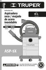 Truper ASP-5X Instructivo