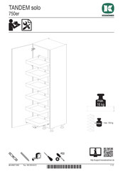 Kesseböhmer TANDEM solo 750er Manual Del Usuario