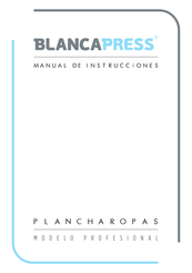 Blanca PRESS PROFESSIONAL Manual Del Usuario