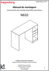 K1 kappesberg N632 Instrucciones De Montaje