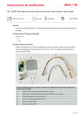 Rational iVario Pro XL Instrucciones De Modificación
